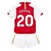 Tanie Strój piłkarski Arsenal Jorginho Frello #20 Koszulka Podstawowej dla dziecięce 2023-24 Krótkie Rękawy (+ szorty)